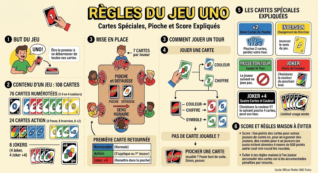 règles du uno